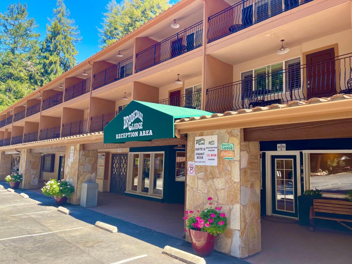 The Historic Brookdale Lodge, Santa Cruz Mountains Bagian luar foto